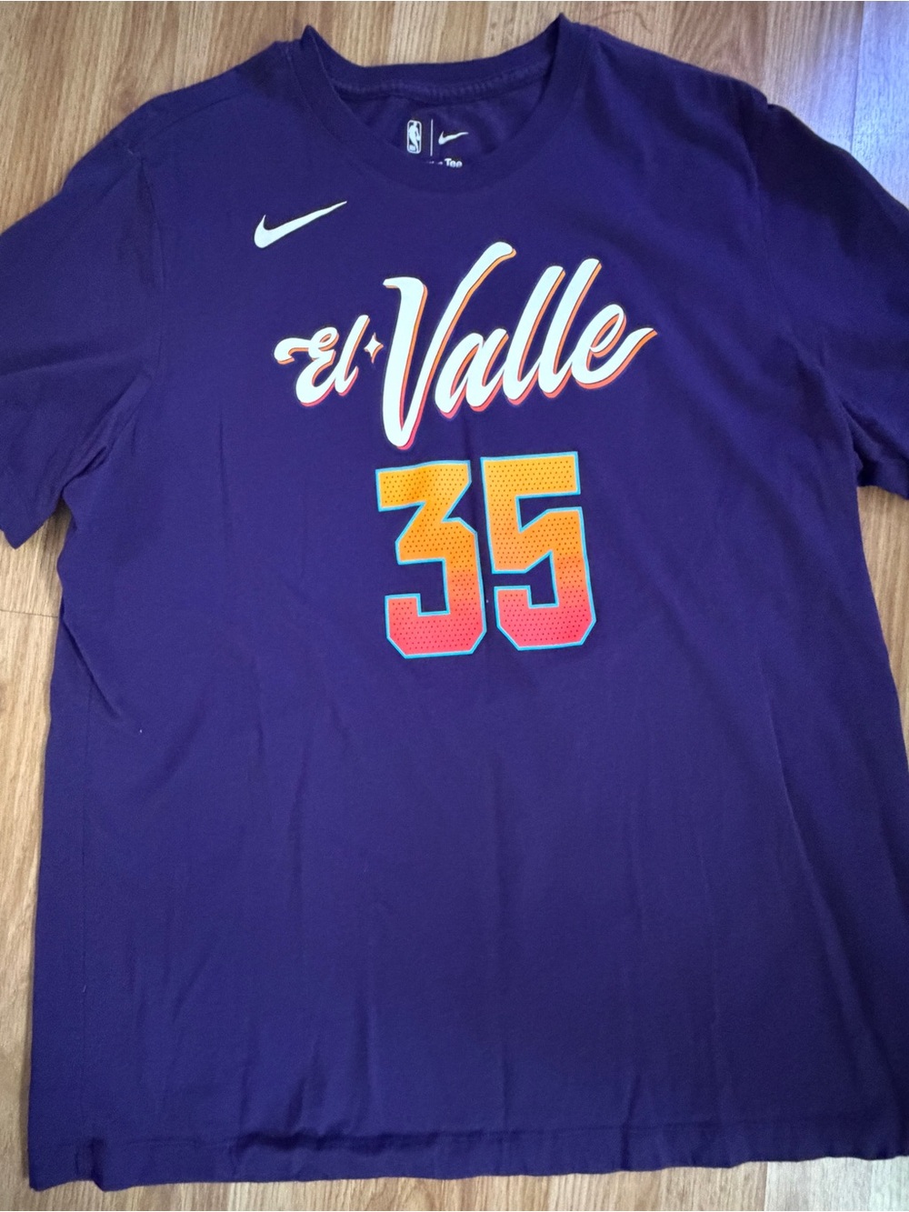 Nike Purple 'El Valle' 35 Short Sleeve Tee - Picture 3 of 6